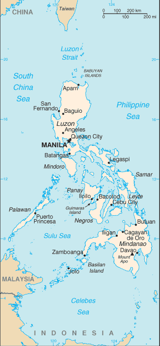 Map of Philippines