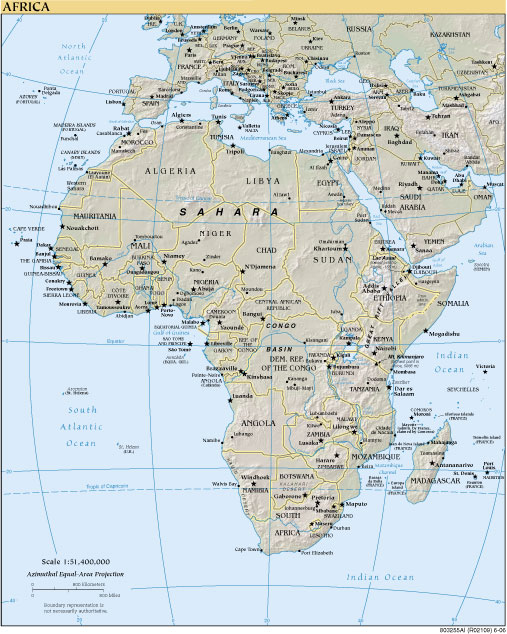 Africa Map