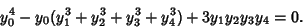 \begin{displaymath}
y_0^4-y_0(y_1^3+y_2^3+y_3^3+y_4^3)+3y_1y_2y_3y_4=0.
\end{displaymath}