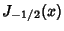 $\displaystyle J_{-1/2}(x)$