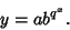 \begin{displaymath}
y=ab^{q^x}.
\end{displaymath}