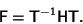 \begin{displaymath}
{\hbox{\sf F}}={\hbox{\sf T}}^{-1}{\hbox{\sf H}}{\hbox{\sf T}}.
\end{displaymath}