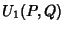 $\displaystyle U_1(P,Q)$