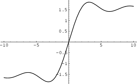 \begin{figure}\begin{center}\BoxedEPSF{SineIntegral.epsf}\end{center}\end{figure}