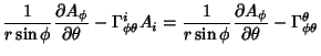 $\displaystyle {1\over r\sin\phi}{\partial A_\phi\over\partial\theta}
-\Gamma_{\...
...\over r\sin\phi}{\partial A_\phi\over\partial\theta}-\Gamma_{\phi\theta}^\theta$