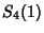 $\displaystyle S_4(1)$