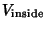 $\displaystyle V_{\rm inside}$