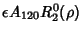 $\epsilon A_{120} R_2^0(\rho)$